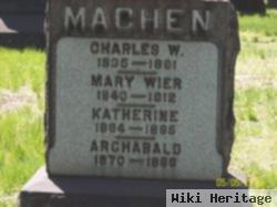 Archabald Machen