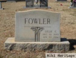 Lillie C Fowler