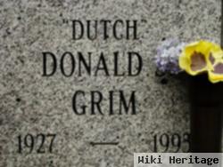 Donald J "dutch" Grim