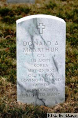 Donald Adrian Mcarthur