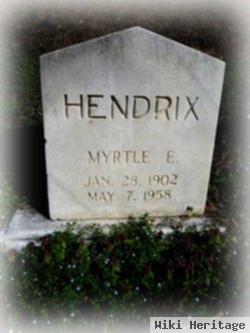 Myrtle E Hendrix