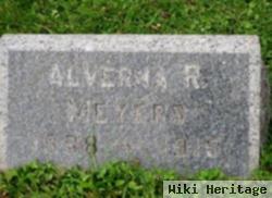 Alverna R Meyers