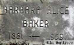 Barbara Alice Baker