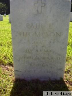 Paul E Thompson