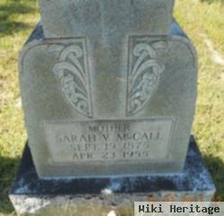 Sarah V Mccall