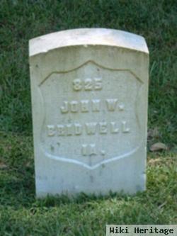 Pvt John W. Bridwell