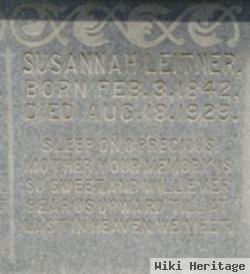 Susannah Jane Leitner Leitner