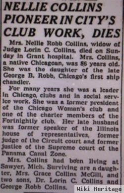 Nellie Robb Collins