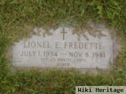 Sgt Lionel E. Fredette