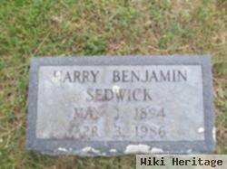 Harry Benjamin Sedwick, Sr