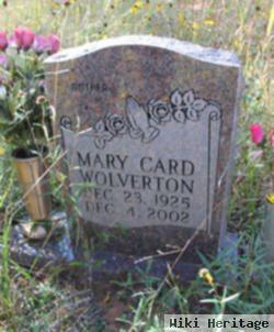 Mary Card Wolverton