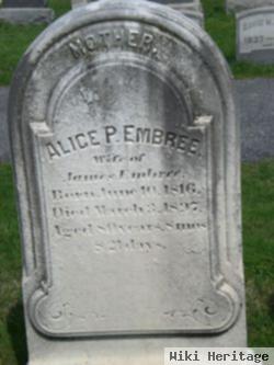 Alice P. Embree