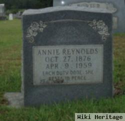 Indiana "annie" Caplinger Reynolds