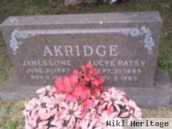 James Lone Akridge