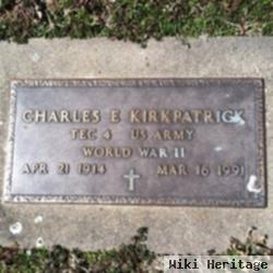 Charles E. "charlie" Kirkpatrick