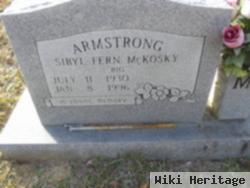 Sibyl Fern Armstrong Mckosky