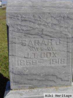 Sarah Jane Miracle Cox