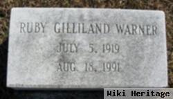 Ruby Gilliland Warner