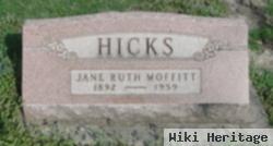 Jane Ruth Moffitt Hicks