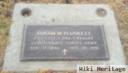 Abram M Plunket