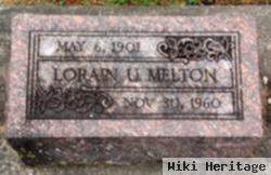 Lorain U. Melton