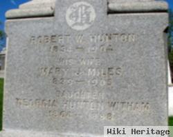 Mary J. Miles Hunton