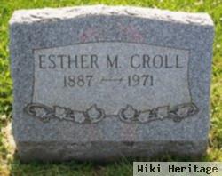 Esther M. Croll