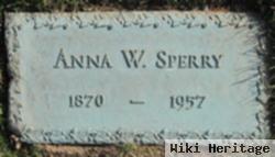 Anna W. Wright Sperry