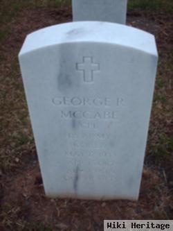 Corp George R Mccabe