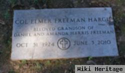 Col Elmer Freeman Hargis