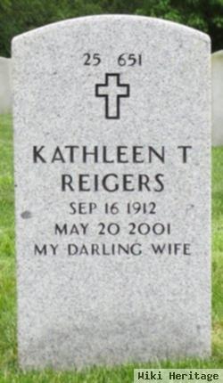 Kathleen T Reigers