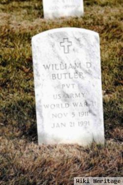 William D Butler