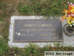 Shirley E. Brock