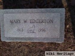 Mary Wheeler Edgerton