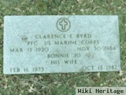 Pfc Clarence E Byrd