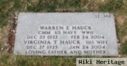 Warren E Hauck