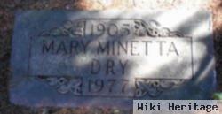 Mary Minetta Dry