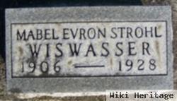 Mabel Evron Strohl Wiswasser