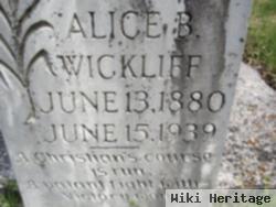 Alice B. Carter Wickliff