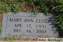 Mary Ann Cluck