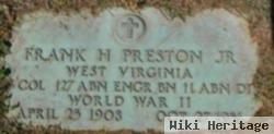 Col Frank H Preston