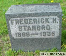 Dr Frederick H Stanbro