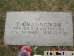 Thomas Wooten Watkins