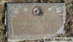 Catherine F Grier