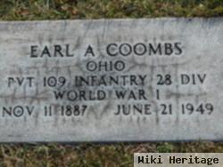 Earl A Coombs