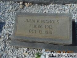 Julia Whelchel Nichols