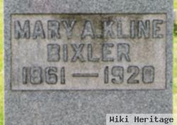 Mary A. Kline Bixler