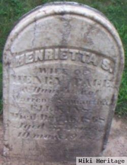 Henrietta S Filkins Page