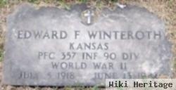 Pfc Edward F. Winteroth