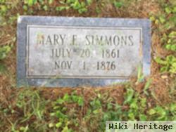 Mary E Simmons